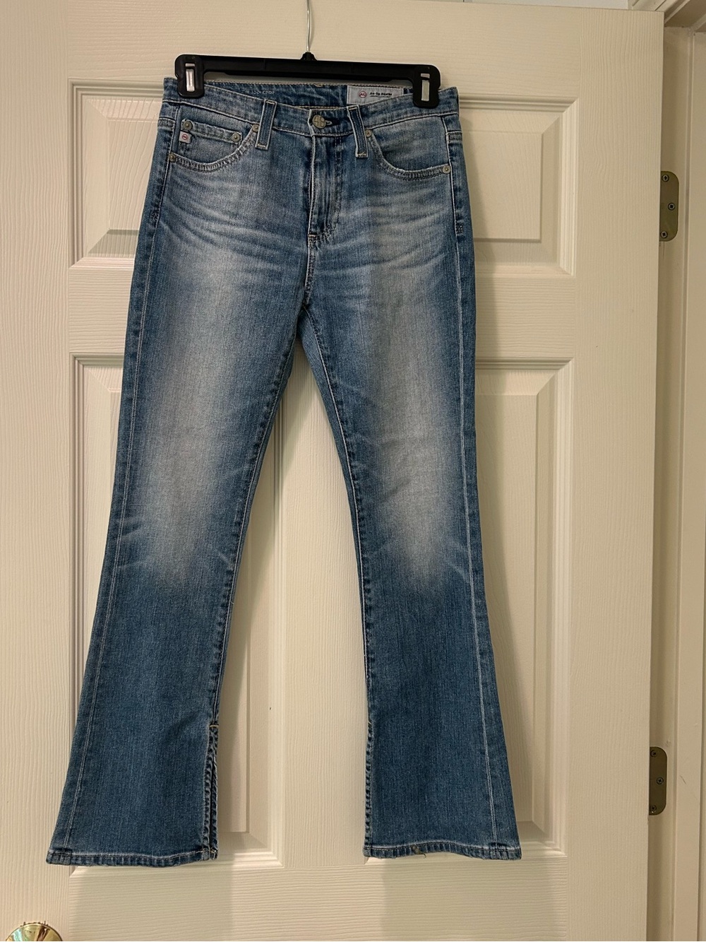 Ag Adriano Goldschmied Light Blue Flare Jeans